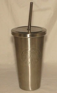 Starbucks Edelstahl Cold Tumbler Mermaid 16 Oz 2014 - Bild 1 von 4