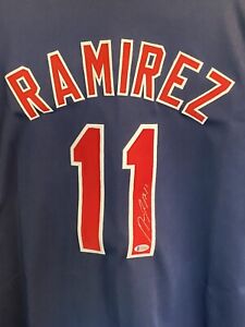 Jose Ramirez Signed Jersey Beckett COA Cleveland Indians/Guardians