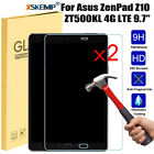 2 Pack ASUS ZenPad Z10 Z8 Z8S Memo Pad 7 Tempered Glass Screen Protector Cover