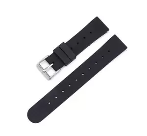 Orologio subacqueo con cinturino in gomma morbida waffle 22 mm NERO - Foto 1 di 2