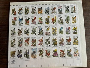 Scott #1953-2002 State Birds & Flowers Sheet of 50 (1982) - Picture 1 of 2