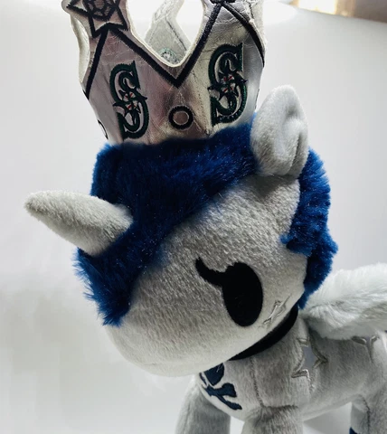 Tokidoki Seattle Mariners Unicorn Stuffed Plush Bleacher Creatures Team Toy Cover