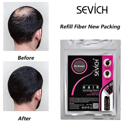 Sevich Recarga Fibra HairBuilding 50g Paquete de 2 Recambios Compatible con otra marca Foto 1 de 4