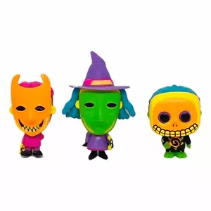 Funko Mystery Minis Nightmare Bfr Christmas Lock Shock Barrel Disney Black Light - Bild 1 von 3