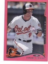 2014 Topps Update Pink #US-109 David Lough Orioles NM-MT /50
