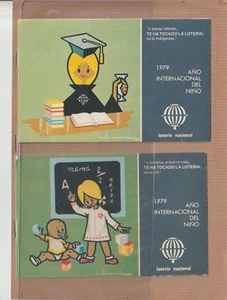 Año Internacional del Niño Postales Nuevas publicidad loterías 1979 (GR-578) - Bild 1 von 1