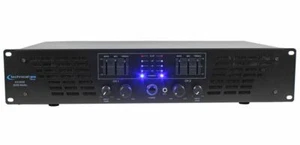 Technical Pro AX3000 3000 Watt 2 Channel 2U DJ Power Amplifier w/ 3 Band EQ