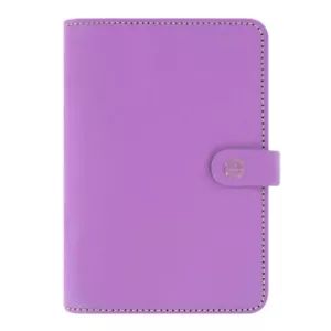 Filofax The Original Personal Organiser Diary Planner Notepad Leather Lilac - Picture 1 of 3