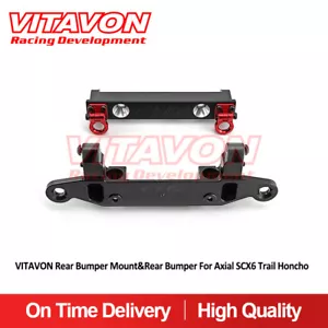 VITAVON Rear Bumper Mount&Rear Bumper for Axial SCX6 Trail Honcho 1/6 - Picture 1 of 5