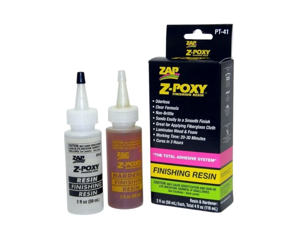 ZAP Kleber Z-Poxy Laminierharz Finishing Resin 118ml 4 fl oz. ZPT41  - Bild 1 von 1