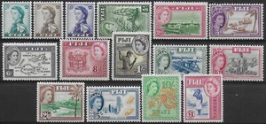 1954-59 Fidschi Elisabeth II 15v. postfrisch SG Nr. 280/95 - Bild 1 von 1