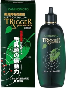 Kaminomoto Japan Medicated Hair Growth TRIGGER 180ml Scalp Tonic JAPAN set of 3 - Picture 1 of 1