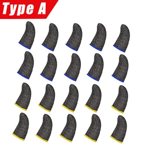 20Pcs PUBG Gaming Finger Sleeve Screen Game Controller Mobile Sweatproof Gloves - Picture 1 of 14