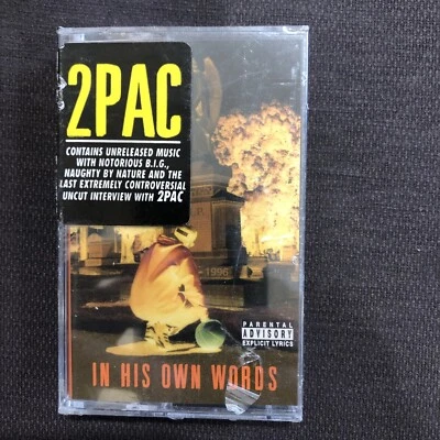 In His Own Words [PA] by 2Pac (Cassette, Aug-1998, Mecca Records) - Image 1 of 4