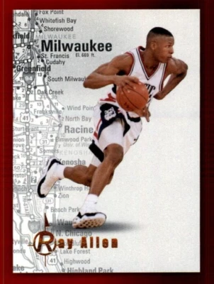 1997 Genuine Article Hometown Heroes #HH1 Ray Allen. - Image 1 of 2
