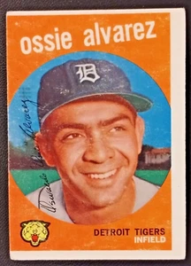 1959 Topps #504 Ossie Alvarez RC VG MC (2) - Picture 1 of 3