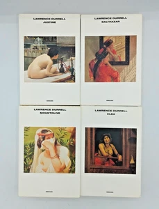 "JUSTINE, BALTHAZAR, MOUNTOLIVE, CLEA" Lawrence Durrell, Einaudi 2003 Quartetto - Picture 1 of 7