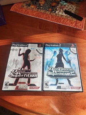 Lote de 2 juegos: Dance Dance Revolution Supernova 1 y 2 (PlayStation 2, PS2) Completo Foto 1 de 4