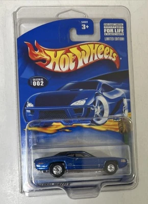 Hot Wheels 2002 1971 Plymouth GTX azul con paquete protector Foto 1 de 4