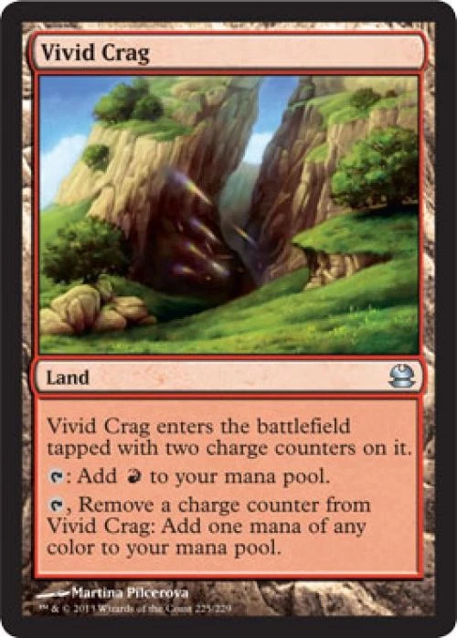 Vivid Crag - Light Play MTG Modern Masters - Image 1 of 1