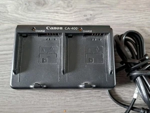 Canon CA-400 Twin Battery Charger - Working - BP-400 Series Batterys - Picture 1 of 3