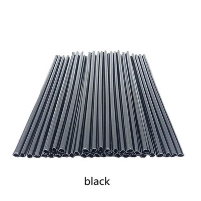 Black Motorcycle Enduro Wheel Rim Shrouds Skins Cover For Honda Yamaha Kawasaki - Image 1 of 3