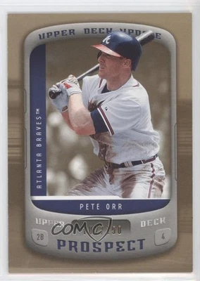 2005 Upper Deck Update Gold /150 Pete Orr #153 Rookie RC - Image 1 of 2