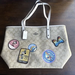 NWT Coach X Disney Minnie Mouse Limited Edition F29358 City Zip Tote Bag *Defect - Picture 1 of 10