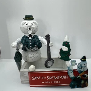 Sam the Snowman Figure 2001 Rudolph & The Island of Misfit Toys Playing Mantis - Picture 1 of 8
