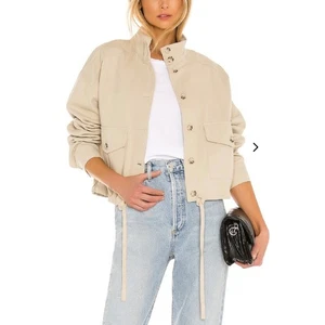 NWT Lovers + Friends Toronto Jacket Khaki Womens Size Medium - Picture 1 of 14