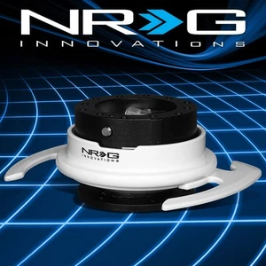 NRG Aluminum Steering Wheel 6Bolt Hub Gen 4.0 Quick Release Adapter SRK-700BK-WT - Picture 1 of 6