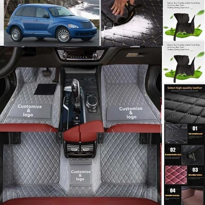For Chrysler PT Cruiser  Car Floor Mats Carpet Waterproof Luxury Custom Foto 1 de 4