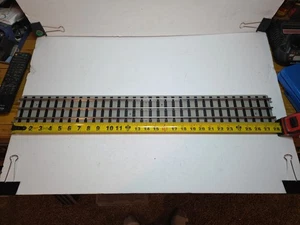 MTH STANDARD GAUGE TINPLATE TRACK & ROADBED 28" STRAIGHT long tin 10-99003 - Picture 1 of 6