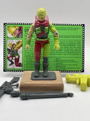 GI Joe 1990 Cyber Viper с картотекой - Изображение 1 из 4