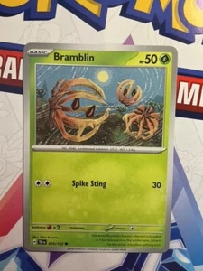 Bramblin 020/162 Pokemon | SV 05 | TEMPORAL FORCES | Singles | Common/Uncommon - Picture 1 of 2