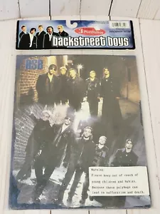 Backstreet Jungen Ordner in Original Vintage Verpackung unbenutzt Neu aus altem Lagerbestand 2001 Nick Carter - Bild 1 von 3