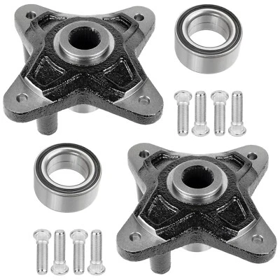 2 Set Rear Wheel Hub W/ Bearing and Bolts for Polaris RZR 4 XP 900 2012 2013 — 第 1/4 张图片