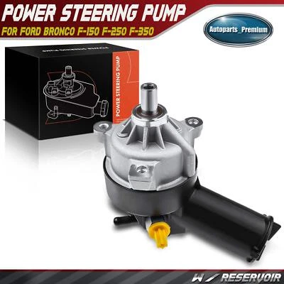 Power Steering Pump with Reservoir for Ford F-150 1990-1996 Bronco F-250 F-350 - Image 1 of 4