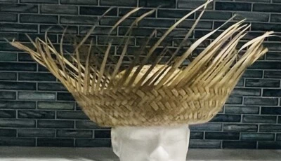 Beach Bomber Tropical Party Costume Straw Hats By Oriental Training Company - Image 1 of 4