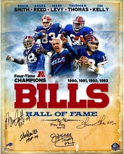 BUFFALO  BILLS  HALL  OF  FAME  -  8  X  10   GLOSSY  SIGNED  PHOTO  REPRINT - Picture 1 of 1