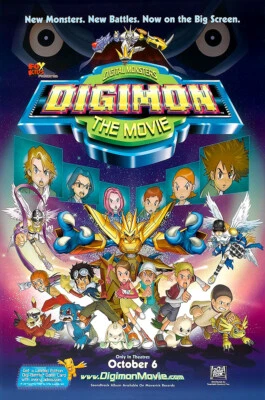 Digimon the Movie Premium POSTER MADE IN USA - MOV267