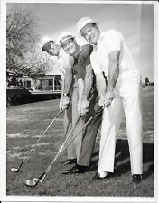 Bob Hope Bobby Nichols Johnny Pott Press Photo 7th Annual Dessert Classic Golf T