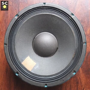 Stromberg-Carlson 12" woofer, c.1965—old cloth patch crack repair—sounds great - Picture 1 of 5