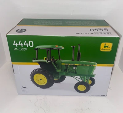 1/16 John Deere 4440 Hi-Crop Two Cylinder Club 2021 NIB - Image 1 of 3