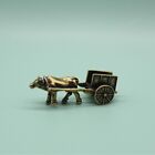 Solid Brass Cattle Figurine Small Statue Animal Figurines Toys House Ornament