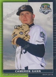 Novato Diamondbacks 2016 Kane County Cougars Cameron Gann radiocontrol - Imagen 1 de 1