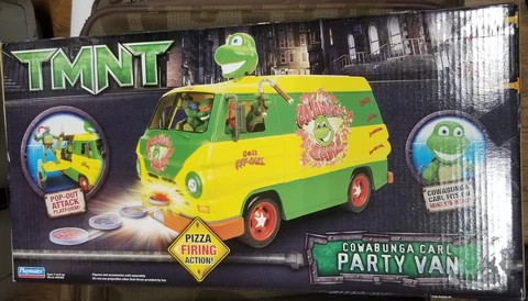2006 Playmates Teenage Mutant Ninja Turtles TMNT Cowabunga Carl Party Van Cover