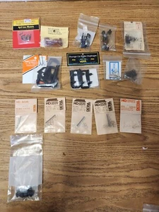 Big Lot Of HO Scale Train Parts Detail Associates Details West & More - Picture 1 of 7