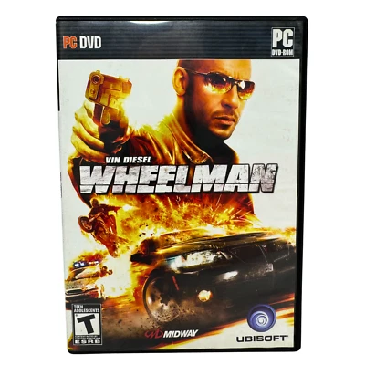 Wheelman (Windows PC) Vin Diesel Good Condition!!! Includes Manual & Map - Image 1 of 3