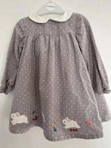 john lewis pretty rabbit easter dress 12-18 Months - Picture 1 of 1